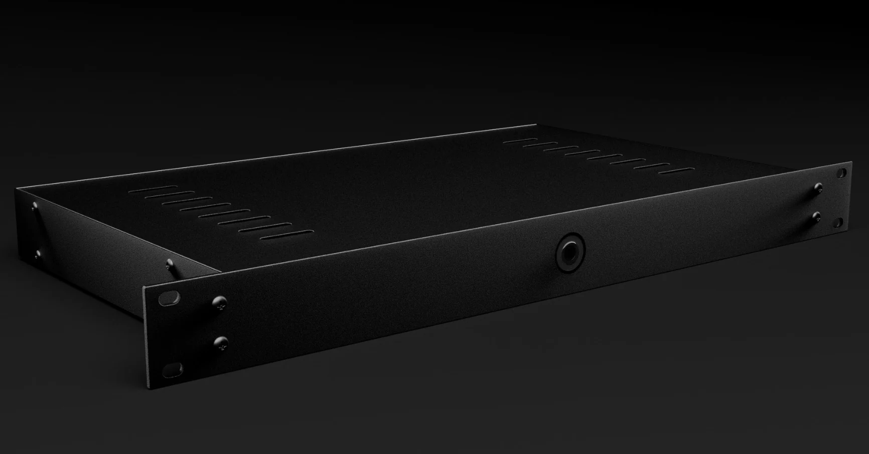 RackGuard, a 1U rack unit with a front camera